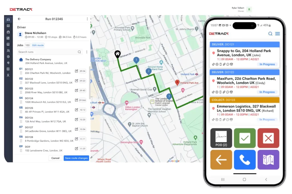 Route optimisation