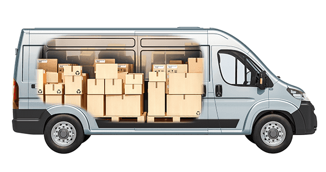 load distribution in the van