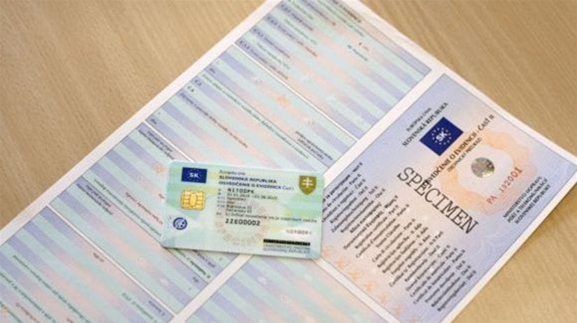 slovenské dokumenty od vozidla